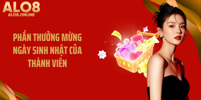 Phần thưởng mừng ngày sinh nhật của thành viên
